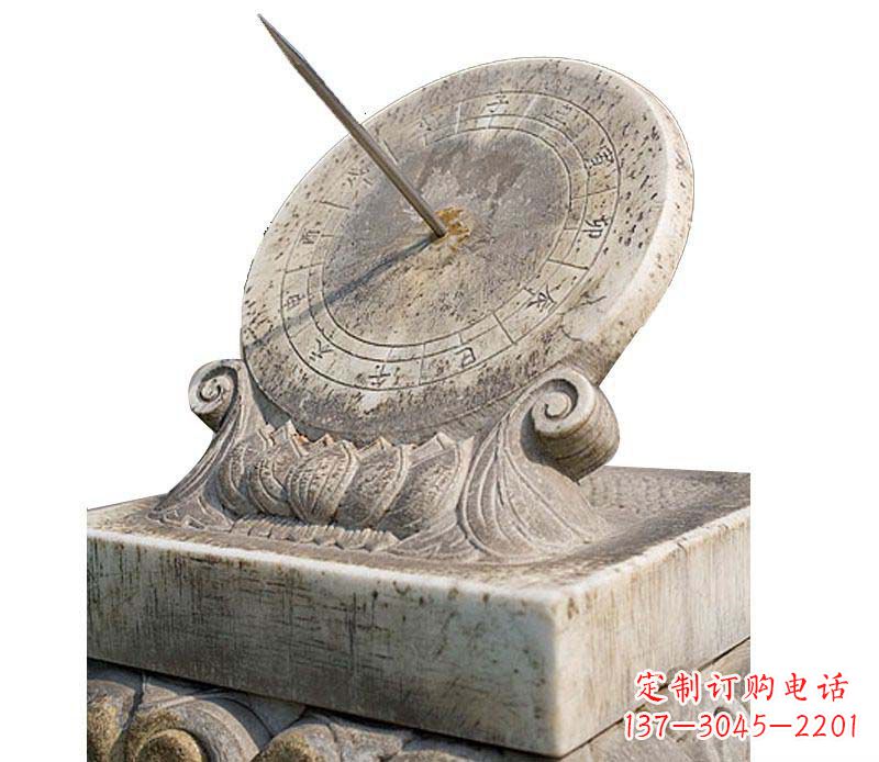 达州校园大理石日晷景观石雕