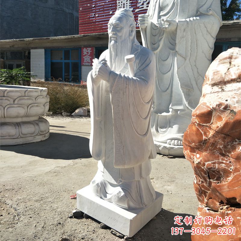 达州校园孔子像雕塑