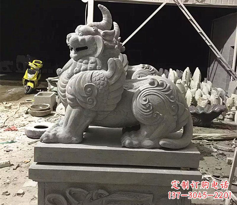 达州獬豸法院门口石雕