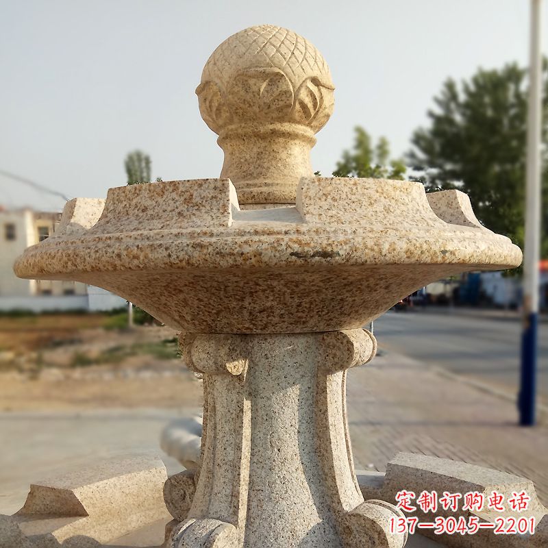 达州新型石雕风水球