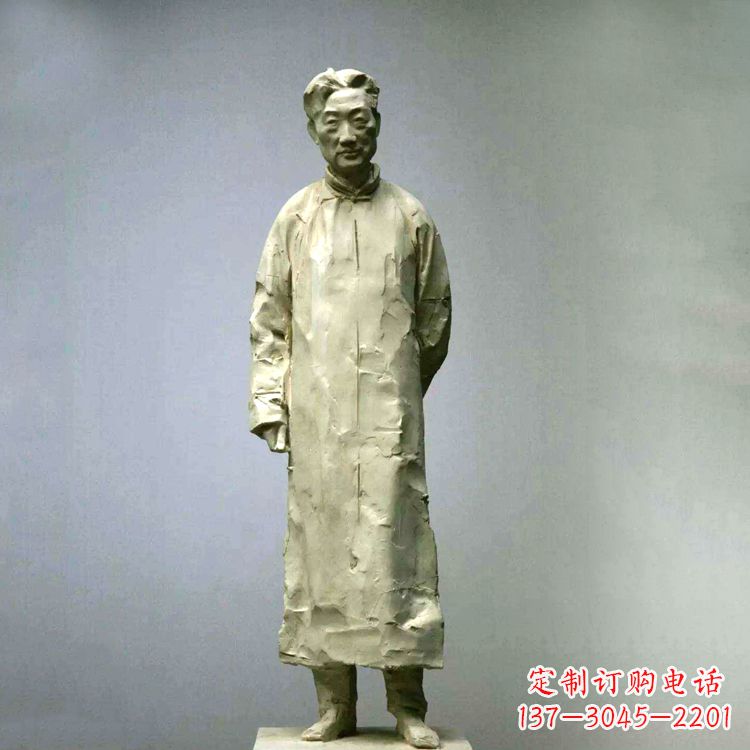 达州徐悲鸿雕塑像石雕历史名人雕像