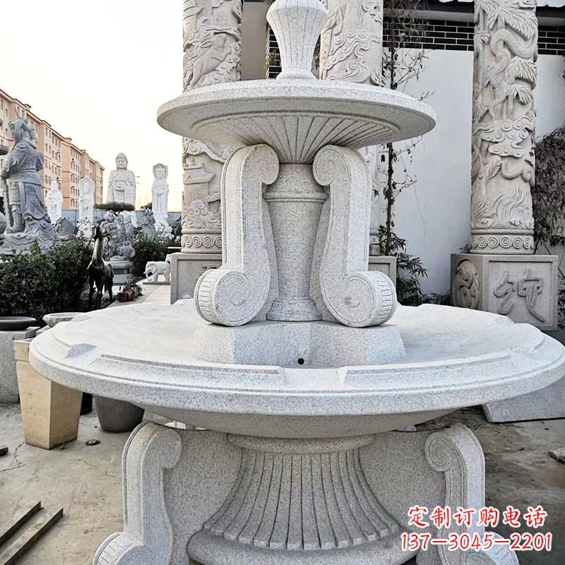 达州许愿池喷泉 石雕