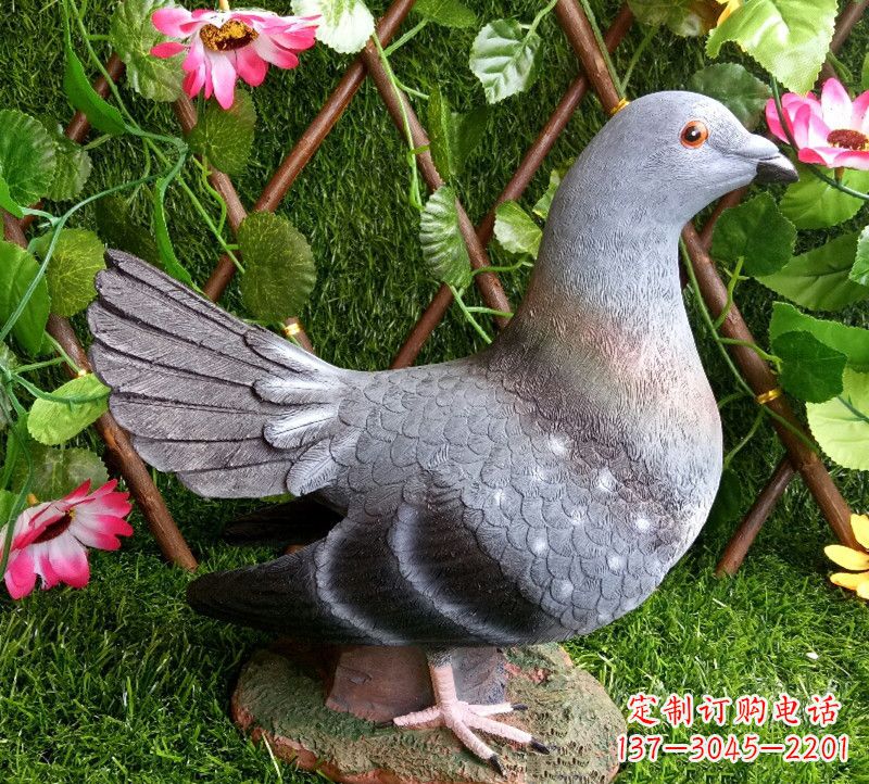 达州学生和平鸽雕塑