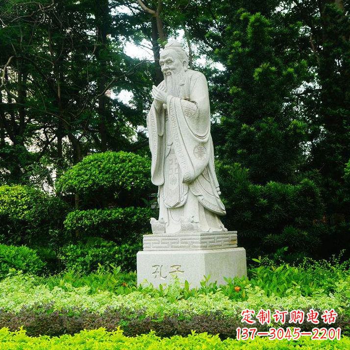 达州学校名人铜像雕塑 孔子铜像雕塑