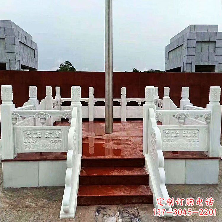 达州学校石雕升旗台