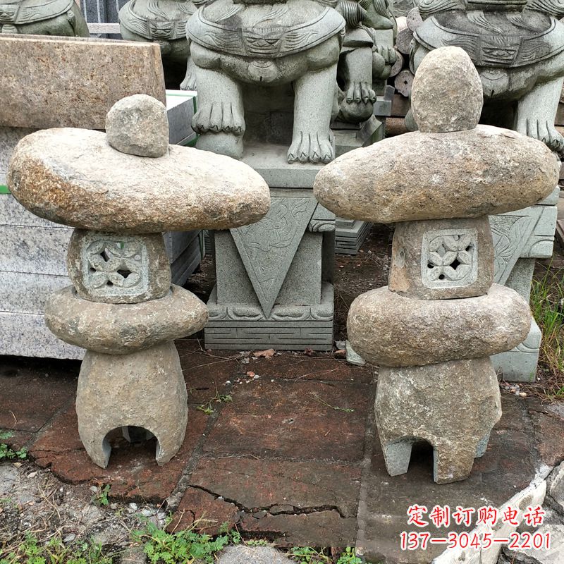 达州异形现代石灯笼