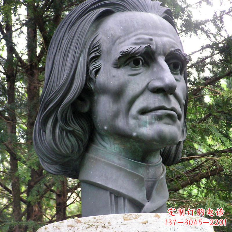 达州英国著名外科医生利斯特铜雕头像雕塑