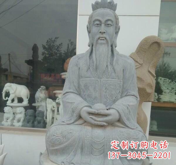 达州元始天尊神像石雕