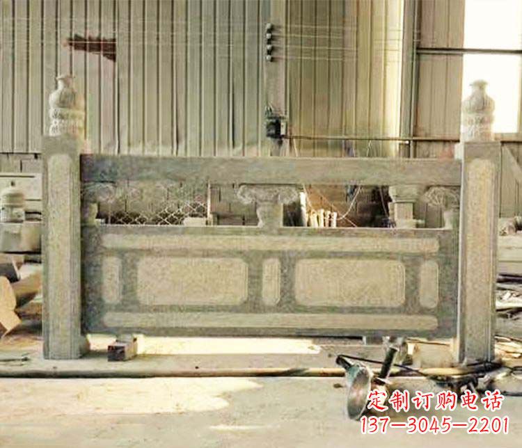 达州园林仿古石栏板景观石雕