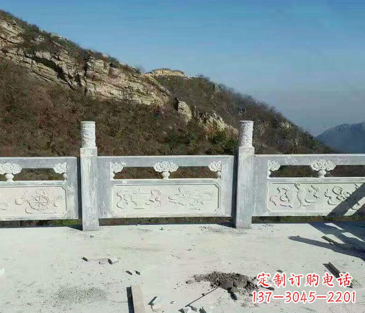 达州园林仿古石栏板景观石雕_2 (3)