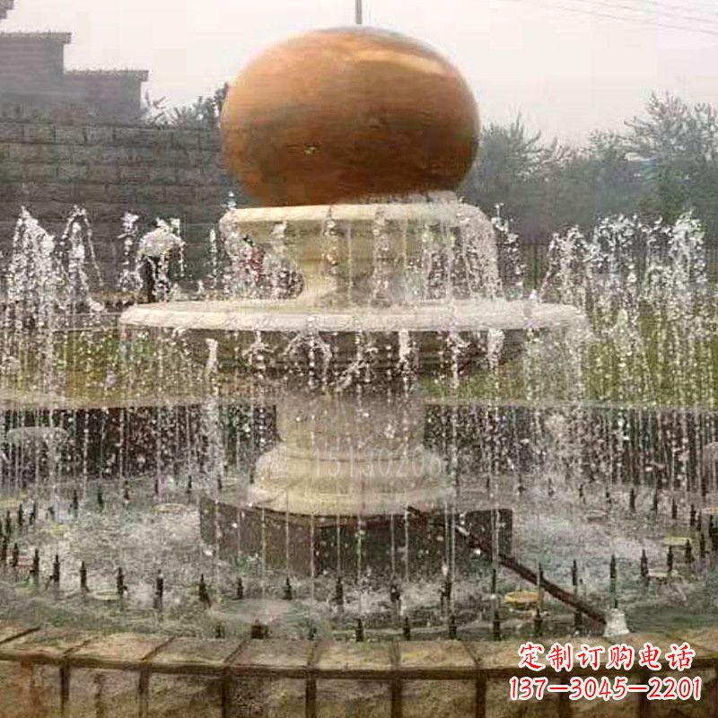 达州园林风水球