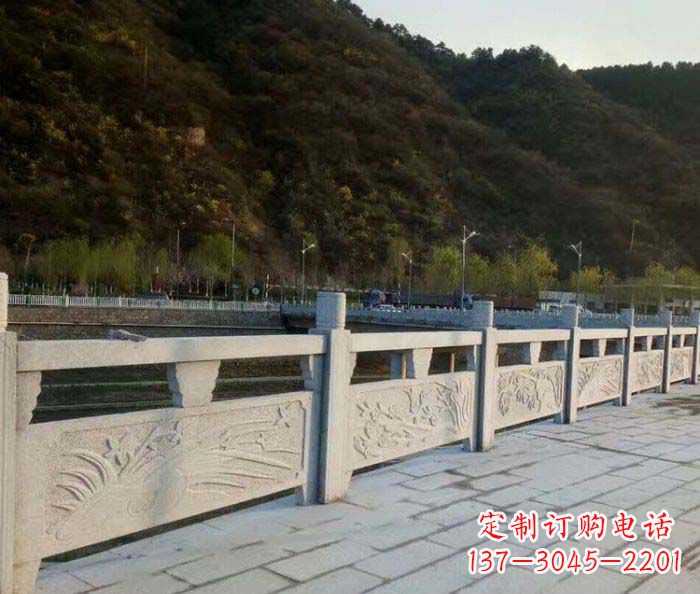 达州园林景观大理石浮雕栏板