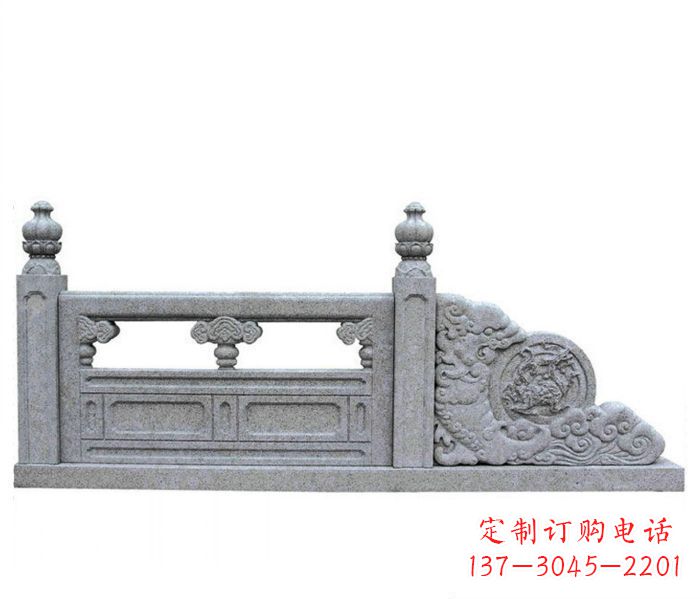 达州园林景观大理石栏板雕塑 (2)