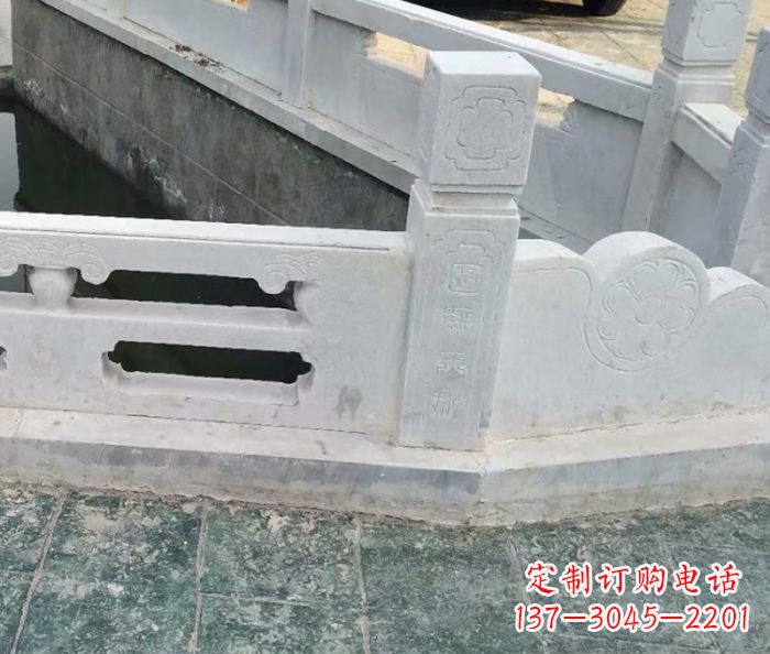 达州园林景观大理石栏板雕塑 (7)