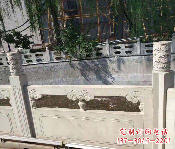 达州园林景观大理石栏板石雕 (6)