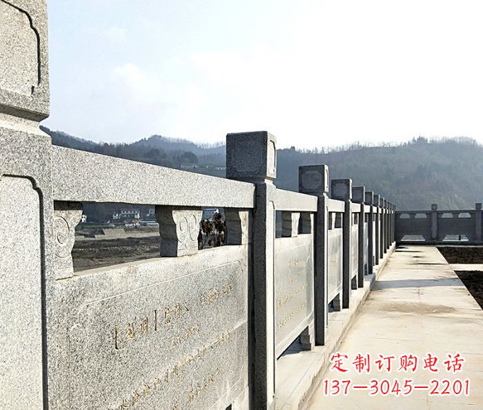 达州园林景观大理石栏板石雕 (14)