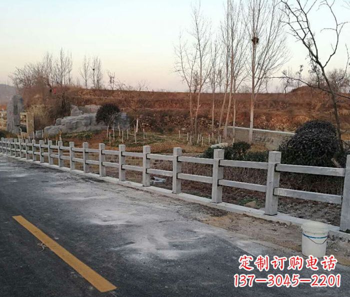 达州园林景观大理石栏杆石雕 (2)