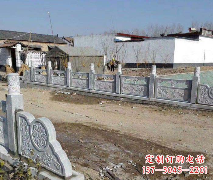 达州园林景观仿古栏板石雕