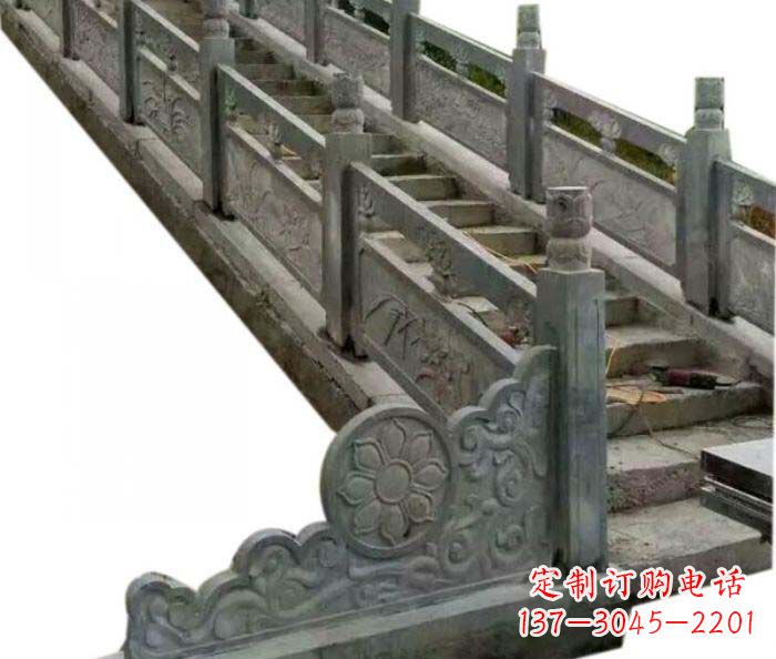 达州园林景观仿古石雕栏板 (4)