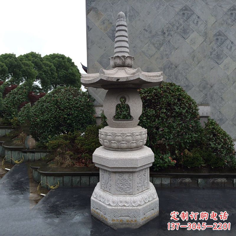 达州园林石雕灯笼
