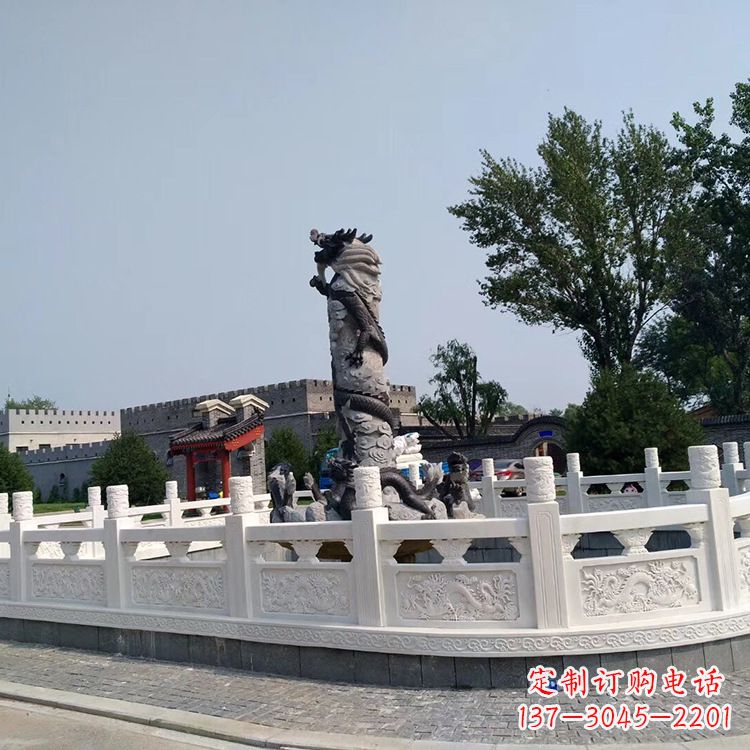达州园林石雕栏板
