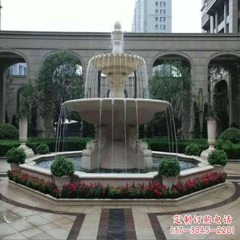 达州园林石雕喷泉雕塑