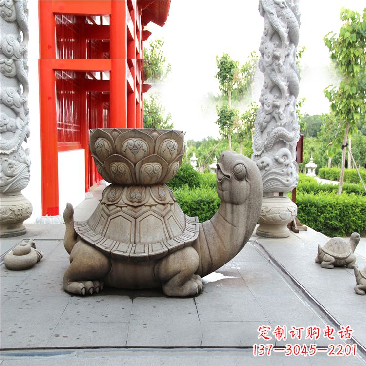 达州长寿龟乌龟石雕