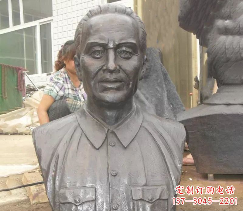 达州中国名人人物胸像铜雕