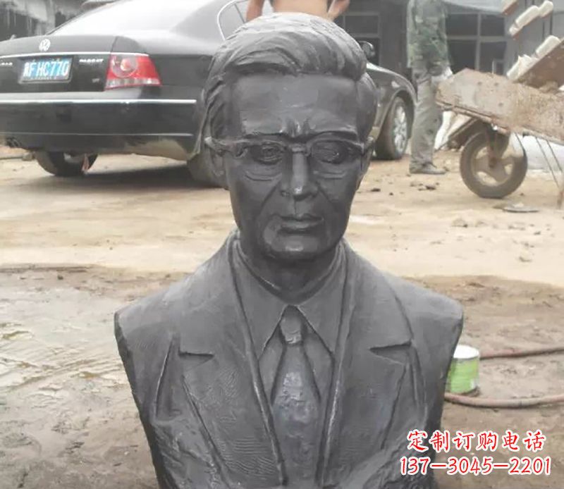 达州中国名人胸像铜雕