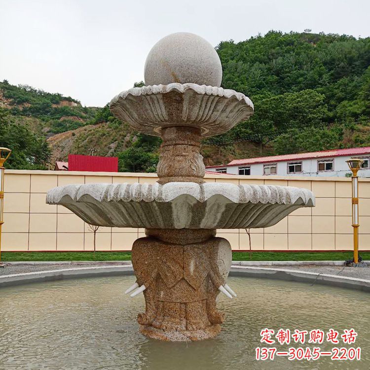达州中式喷泉石雕