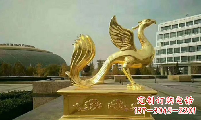 达州朱雀铜雕