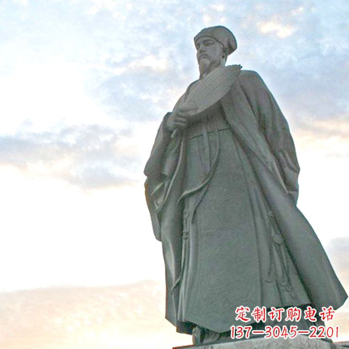 达州诸葛亮雕塑-三国著名历史人物雕像