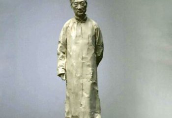 达州徐悲鸿雕塑像石雕历史名人雕像