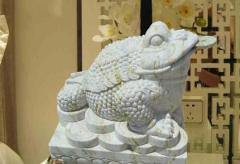 达州招财神兽金蟾石雕
