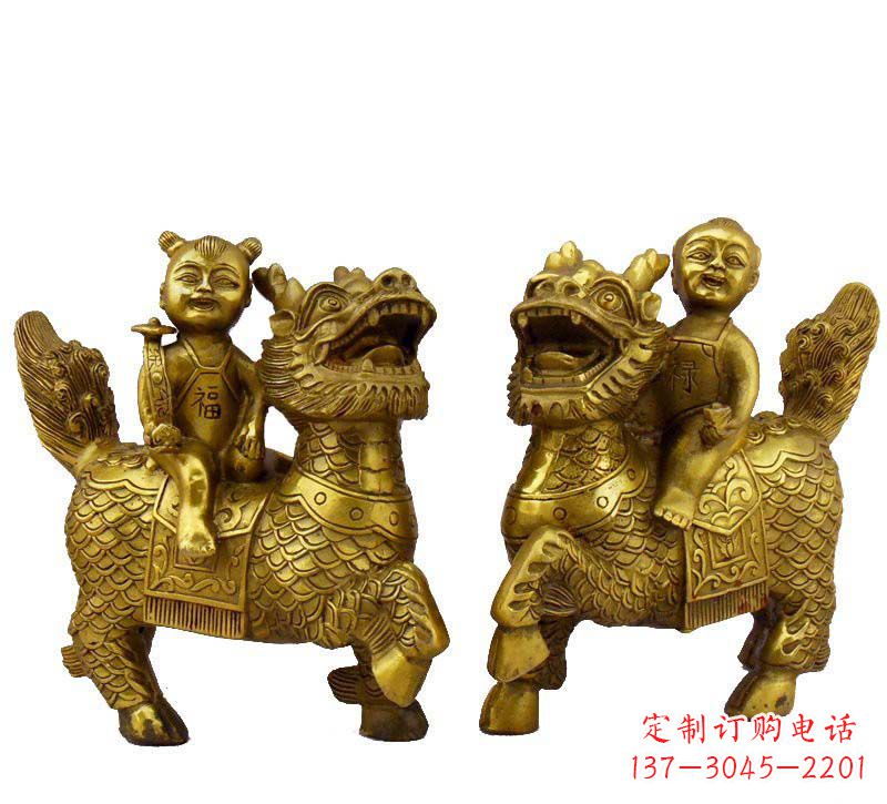 达州铸铜福禄麒麟