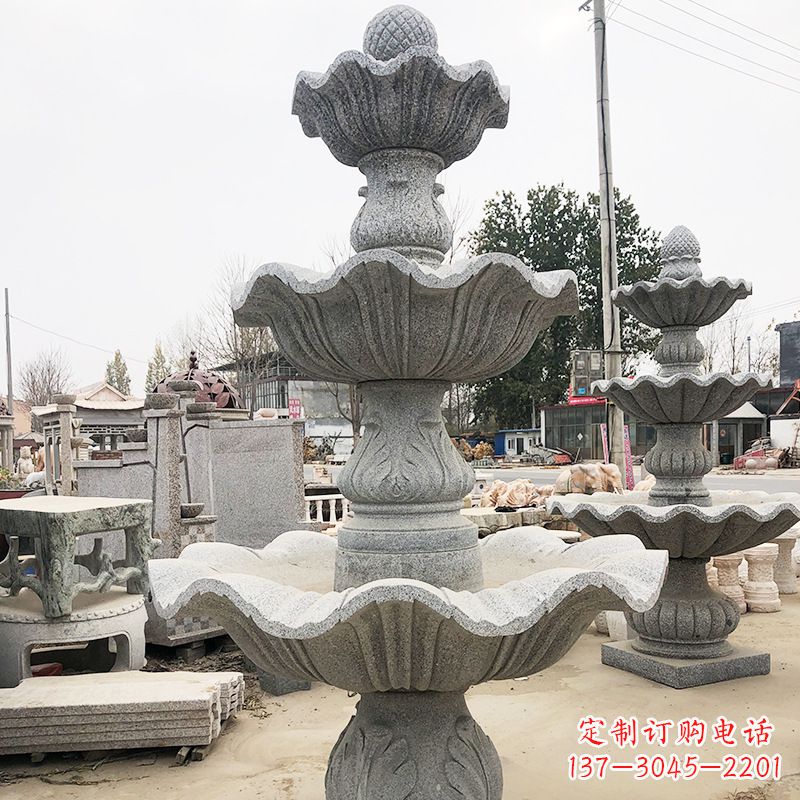 达州自然石雕流水喷泉