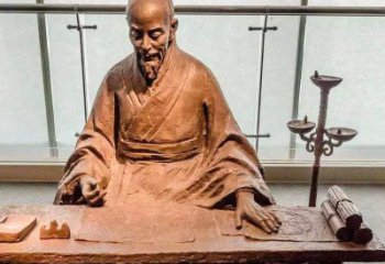 达州祖冲之圆周率情景小品雕塑-中国古代数学家著名历史人物